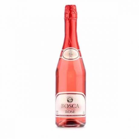 Шампанское Bosca Rose розовое полусладкое 0.75 л